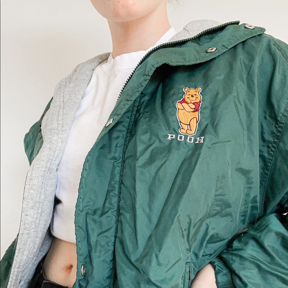 Jackets & Blazers - ‼️Vintage Winnie the Pooh Reversible Jacket